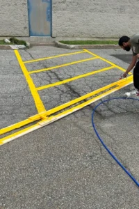 Tracage de Ligne de stationnement